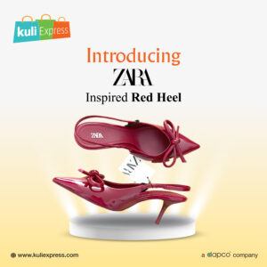 ZARA Inspired Red Bow Heel