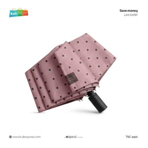 Elegant Polka Dot Korean Umbrella for Women