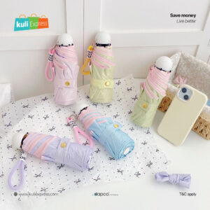 Mini Portable Capsule Umbrella for Women