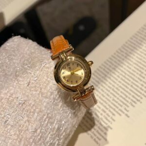 Premium Small Dial Brown Strap watch